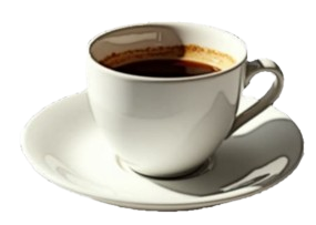 Xícara de café estilizada